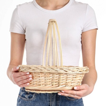 Basket, oval, 20x30 cm