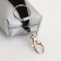 Lightning Klyucker, length 16 cm, ring, carbine, silver color