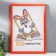 Photo frame plastic 21x30 cm orange (103)