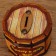 Wooden piggy bank "I will accept everything", h = 8, d = 9.5 cm