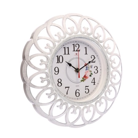 Watching clock, interior "Adagio", silent, d-30 cm-4