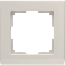 Frame for 1 post WL04-FRAME-01-IVORY, ivory color
