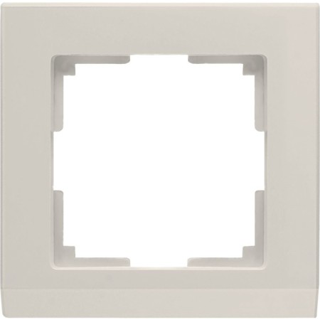 Frame for 1 post WL04-FRAME-01-IVORY, ivory color