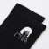 Women's socks, black color, size 23-25