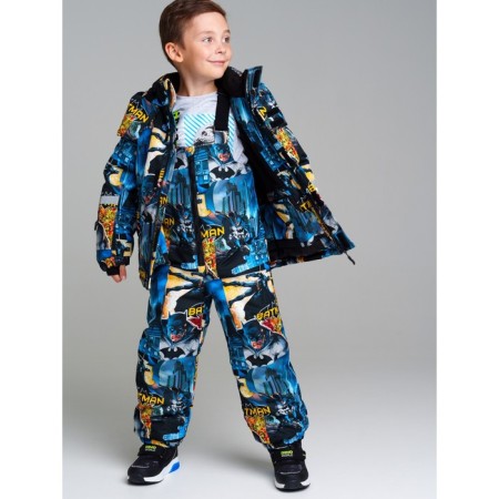 Winter kit for the boy PlayTode: jacket and semicunner, height 110 cm-1