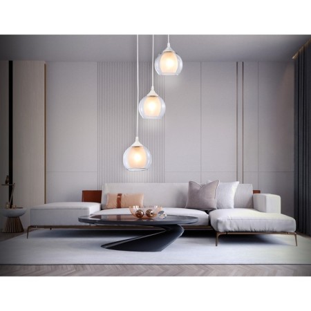 Suspended Ambrella Light, Traditional, TR3540, 3HE27, white color-2