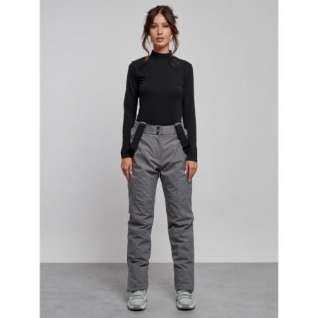 Ski costume female winter, size 50, color gray-11