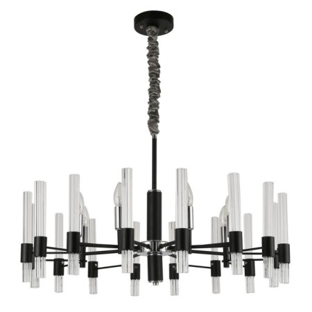 Supreme chandelier, 8x40W E14, black color