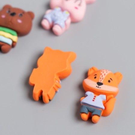 Decor for creativity plastic "Animal" mix 1.5x3 cm-1