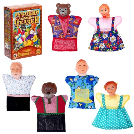 Puppet Theater "Masha and the Bear" in the new packaging