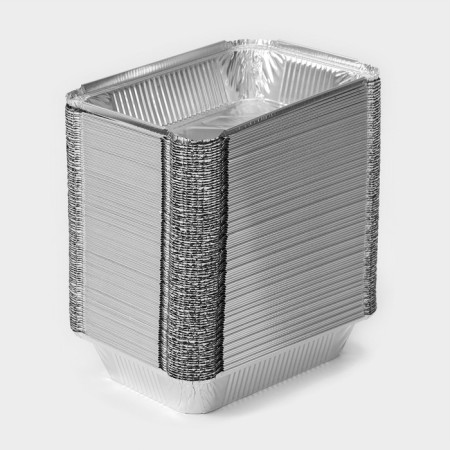 Foil form for baking and baking of the deed, 960 ml, 21.8 × 15.5 × 4 cm-6