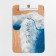 A set of bathroom rugs Ethel "Waves" 2 pcs, 80x50 cm, 50x40 cm, velor