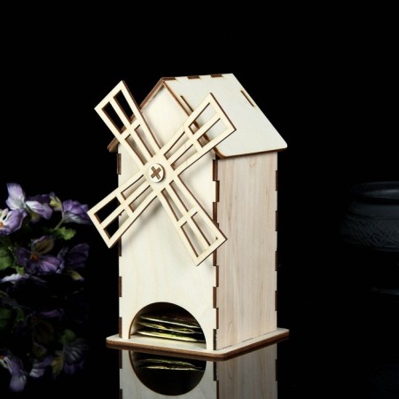 Tea house "Mill", 11 × 21cm