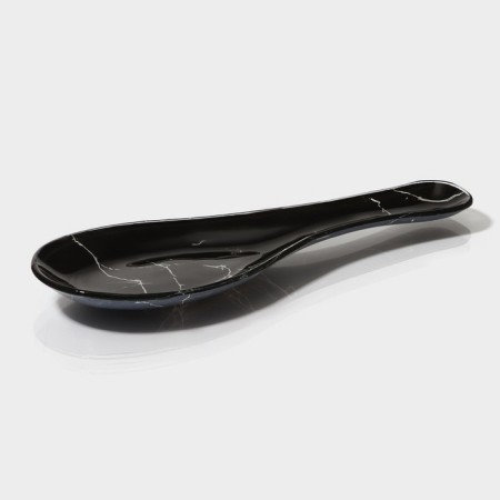 Glass stand under a spoonful of the share "Black", 23.5 × 8.3 × 1.5 cm-2