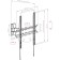 ARM Media LCD-413, up to 35 kg, 26-55 ", wall-mounted, turn and tilt, black