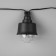 Garland “thread” 5.4 m with nozzles “disco-shara”, IP65, dark thread, 10 LED, glow red/warm white, 220 V