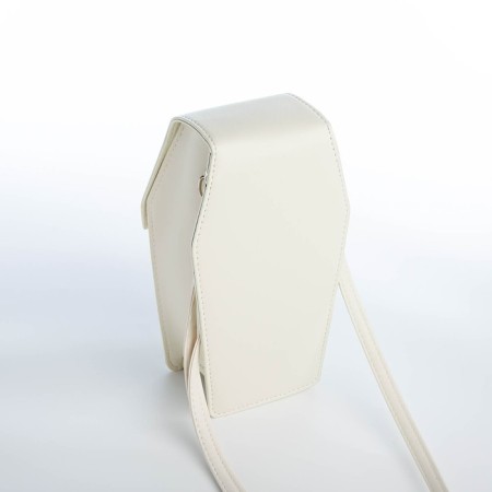 Youth bag on magnet, white color-3