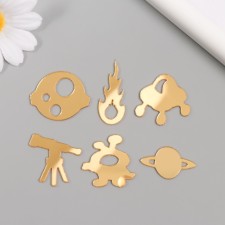 Decor for creativity plastic mirror 