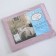 Set 1.5sp lavender 2-12 (sheet 150x215cm, pillowcase 70x70cm) calico, 120g/m, HL100%