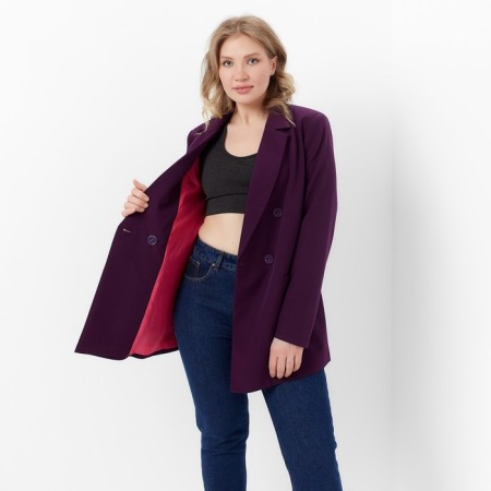 Women's jacket Minaku: Classic Purple color, rr 56-3