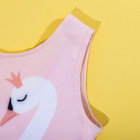 Baby swimsuit KAFTAN "Swan", height 98-104 (30)-7