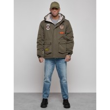 Male jacket, size 54, khaki color