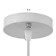 Lamp Bayerlux "cylinder" 1x40W E27 white 16x16x110 cm.