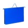 Folder for drawings and drawings A3, 470 x 335 x 50 mm, with handles, plastic, lightning from above, 0.8 mm, PM-A3-35, blue