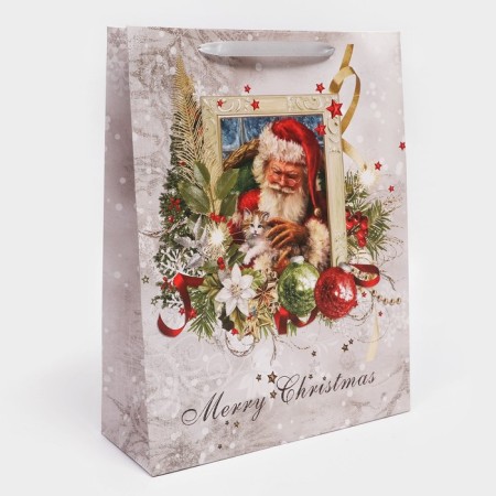 Gift, laminated, "Santa" package, 31 x 40 x 11.5 cm-1