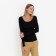 Women's longing, black color, size S (42)