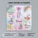 Stick Paper "Ballerina" 3x9 cm sheet 10x10 cm