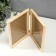 Photo frame double 15x21 cm №1 white tree