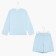 Women's costume (sweatshirt and shorts) Mist, p. 44-46, blue