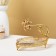 Fruit stand "Liszt", 23 × 12 × 18 cm, gold color