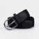 Building belt, width 3 cm, metal buckle, black color