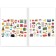 Set of books, 250 stickers, 2 pcs. 8 p.