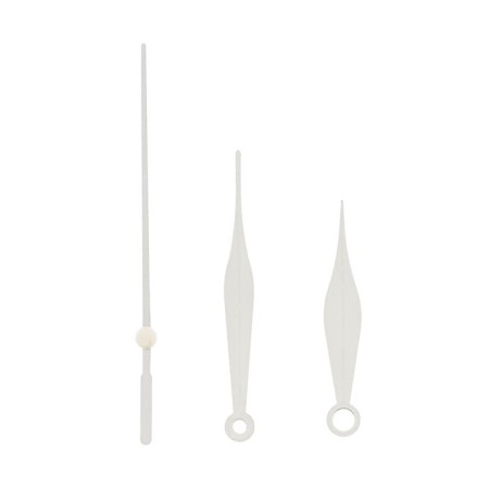 A set of 3 arrows for 58/72/77 mm watches, packing 10 pcs, white