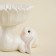 Sl Home "Forest Rabbit", 19 × 17.5 × 15 cm, white color