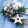 Decor "Winter Dreams" Gift to the cage Star Berries, 21 cm