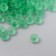 Glass 8/0 "Matte translucent. Green grass" 10 grams