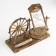Sanding clock "Memorial", souvenir, 15 x 12.5 x 6.5 cm