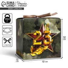Gift folding box, packaging, 