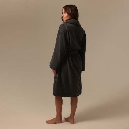 Tainted female bathrobe SL Home: Basic "Grig Sandra", size L, 100% cotton, 420 g/m2-3
