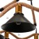 Chandelier 85209/6 E27 40W Black 76x76x58-112 cm Bayerlux