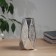 VAZA Ceramics Table "Gael" City, D-4CM 17x8 cm, silver