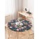 Tables on the table “Flower Field”, round, oxford, elastic band, size 120x120 cm, diameter 75-100 cm