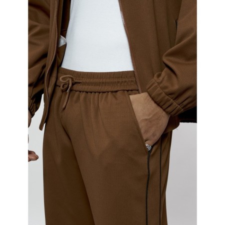 Male tracksuit, size 54, brown color-11