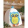 Bath cap with children's applique "Matilda" felt