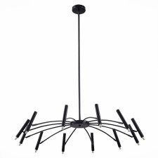 Ceiling lamp ST LUCE. SL1214.402.12. Spidey. 12x5 W, G9, 4000K, 100x100x96 cm, black color