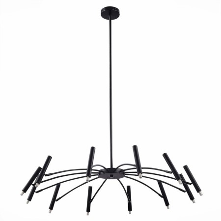 Ceiling lamp ST LUCE. SL1214.402.12. Spidey. 12x5 W, G9, 4000K, 100x100x96 cm, black color